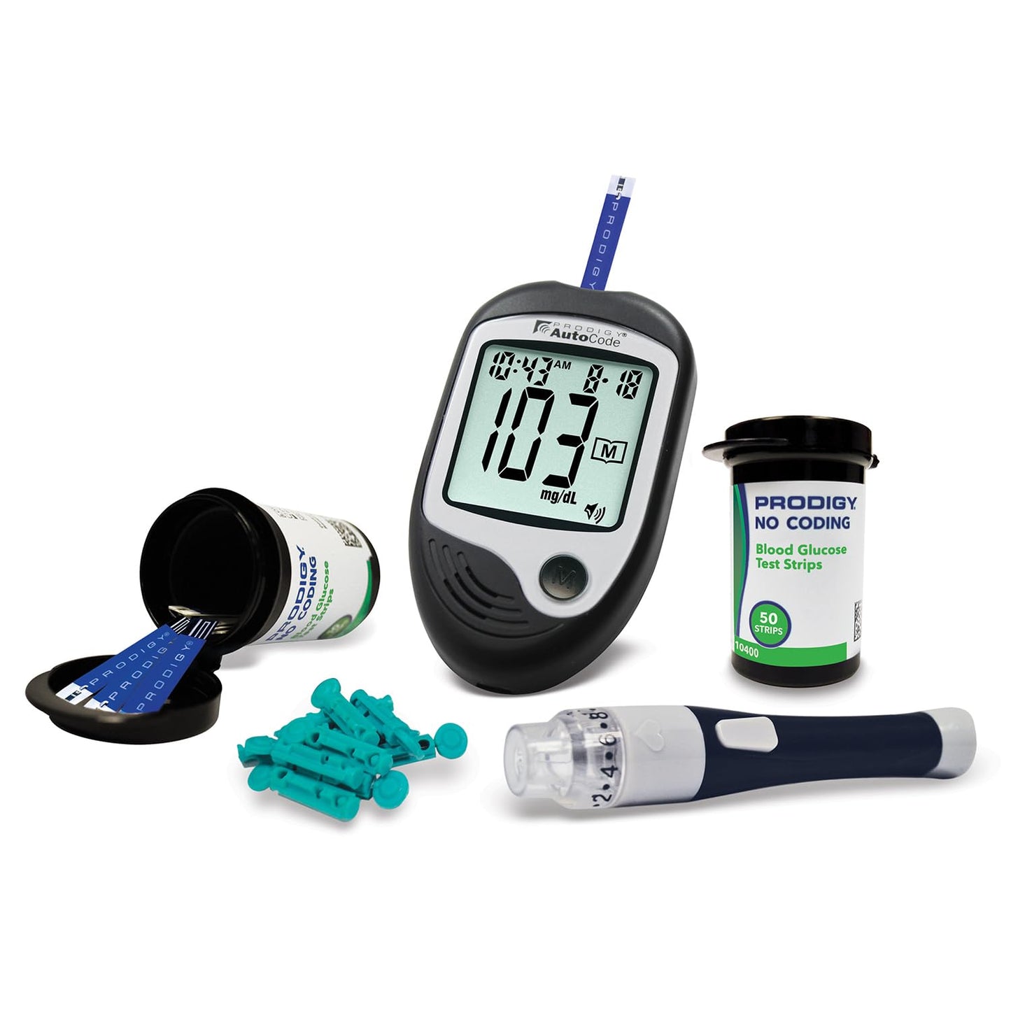 KIT DE MONITOR DE GLUCOSA PRODIGY