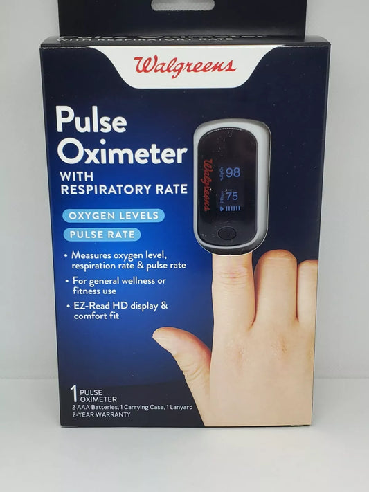 Oxímetro de pulso  con frecuencia respiratoria